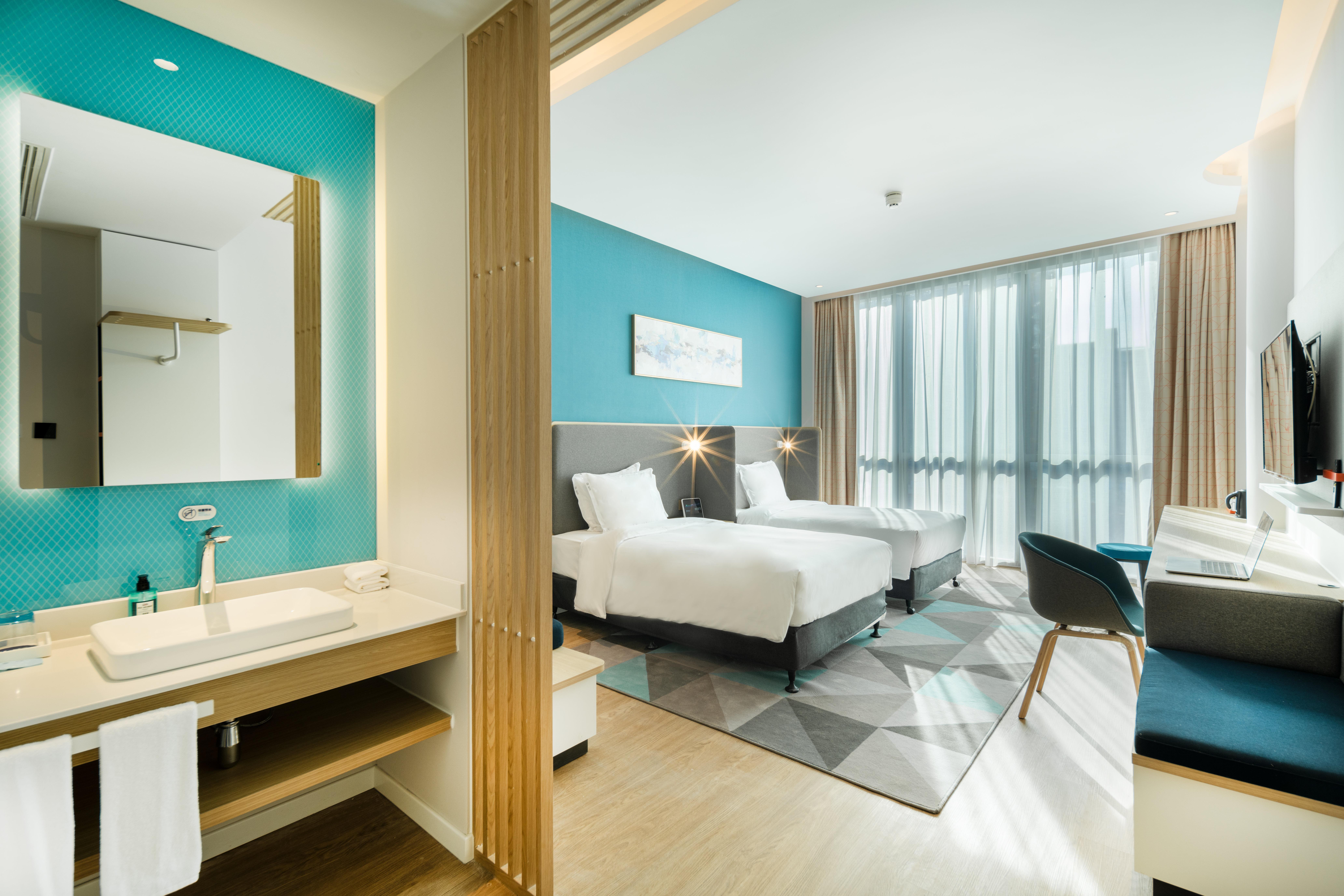 Holiday Inn Express Shanghai Pudong Zhangjiang By Ihg Exterior foto